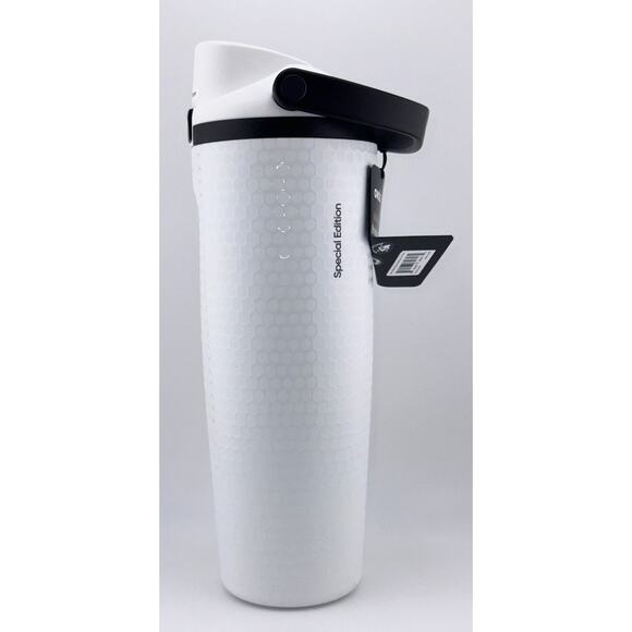 Owala SPECIAL EDITION 30oz FreeSip Sway GOLF Travel Tumbler, WATER HAZARD WHITE - Picture 3 of 7